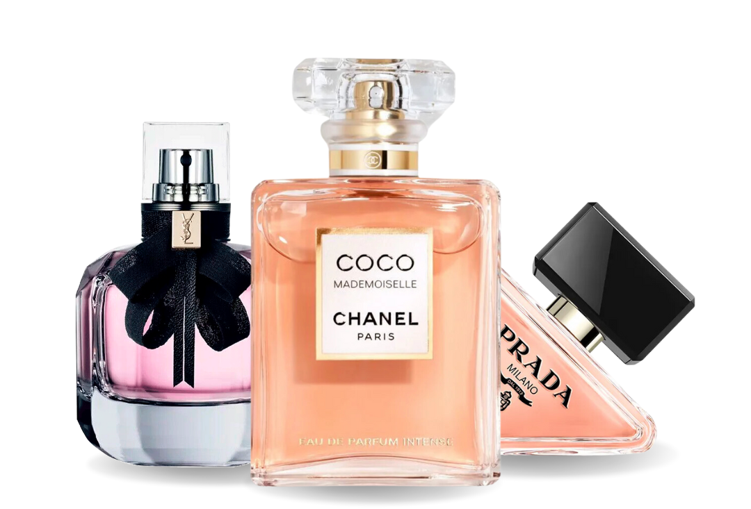 3 smaržu komplekts | Prada PARADOXE, COCO MADEMOISELLE a MON PARIS 100 ml