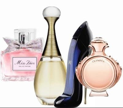 4 smaržu komplekts | Miss Dior + J'adore + Good Girl + Olympéa – 100 ml